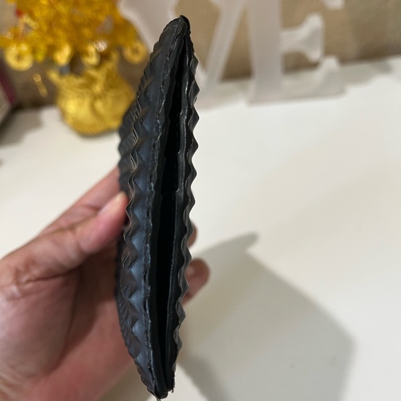 MCM BLACK LEATHER BIFOLD MENS WALLET - Picture 5 of 12